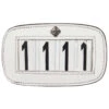 LeMieux Leather Saddle Pad Number Holder - 4 Number