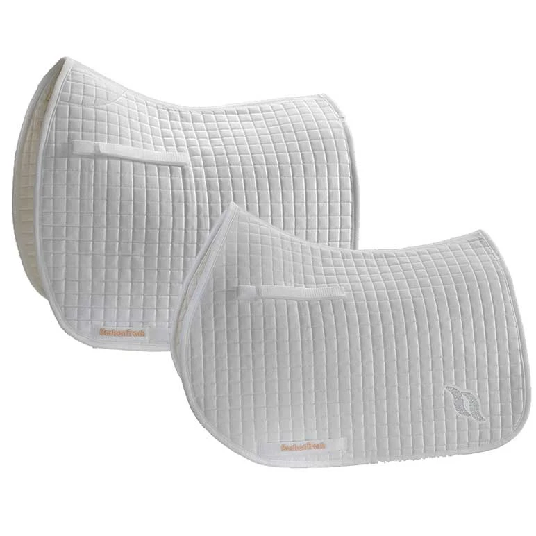 Back On Track Therapeutic Ceramic English Saddle Pad 1 Back On Track Therapeutic Ceramic English Saddle Pad