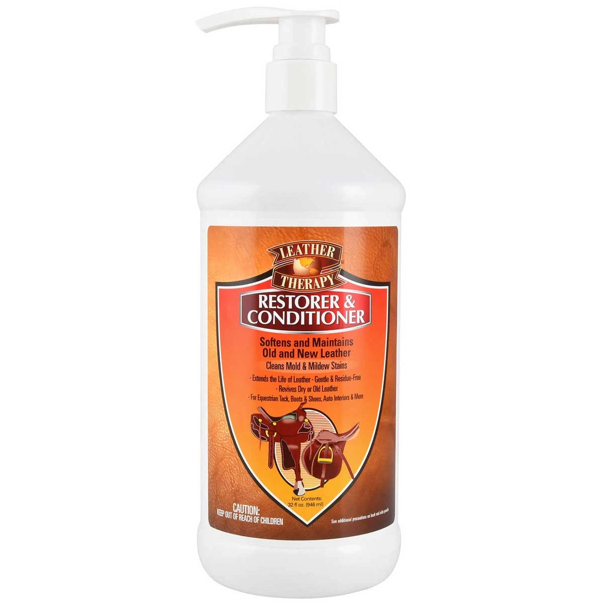 Leather Therapy Leather Restorer & Conditioner 32 Oz 1 Leather Therapy Leather Restorer & Conditioner 32 Oz