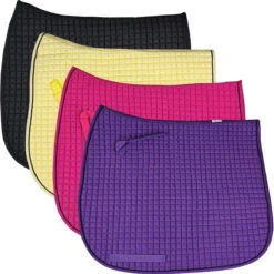 Cotton Quilted Extra Long Dressage Pad