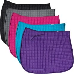 Cotton Quilted Extra Long Dressage Pad -Finish Line Horse Shop d55009x c2101