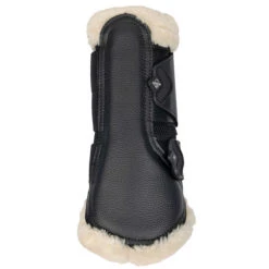 LeMieux Fleece Edge Mesh Brushing Boots Black -Finish Line Horse Shop it02760 b c1105 alt3